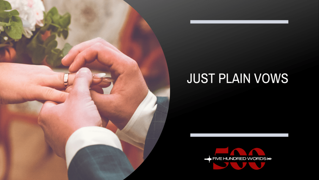 Just Plain Vows