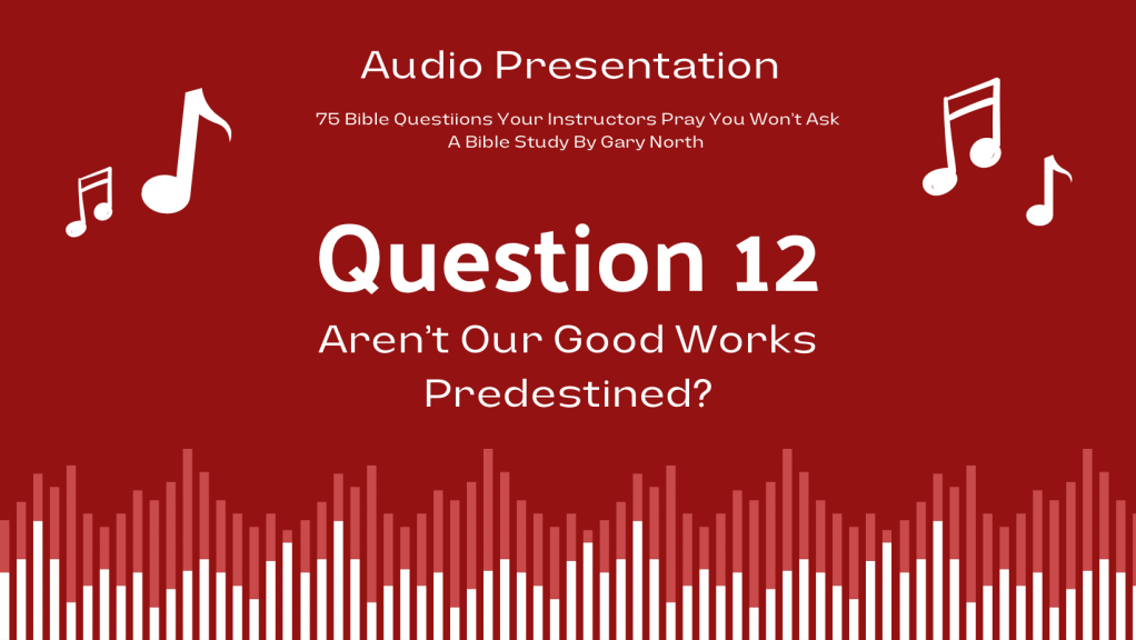 Question 12 | Aren’t Our Good Works&nbsp;Predestined?